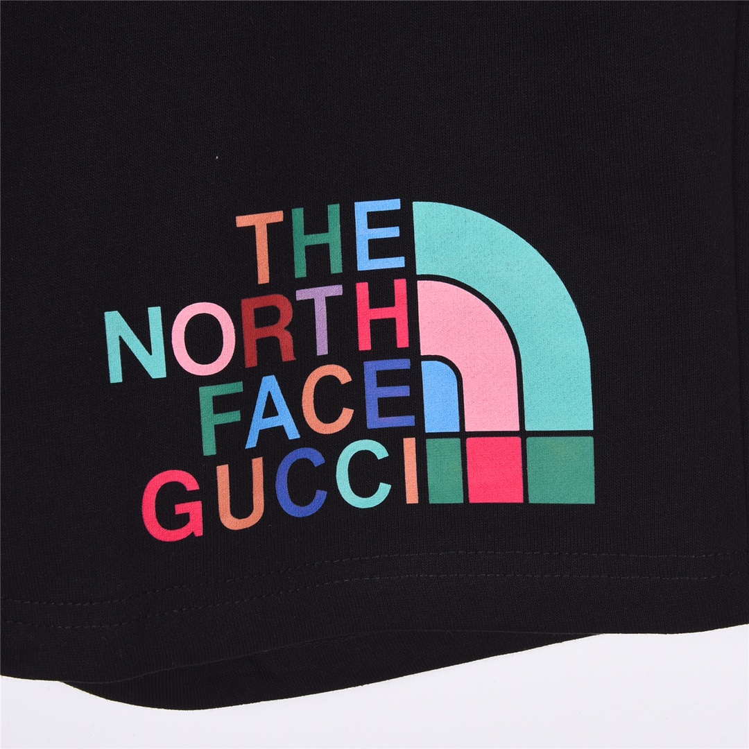 180 GUCCI 古驰 23Fw最新北面TNF联名限定系列短裤