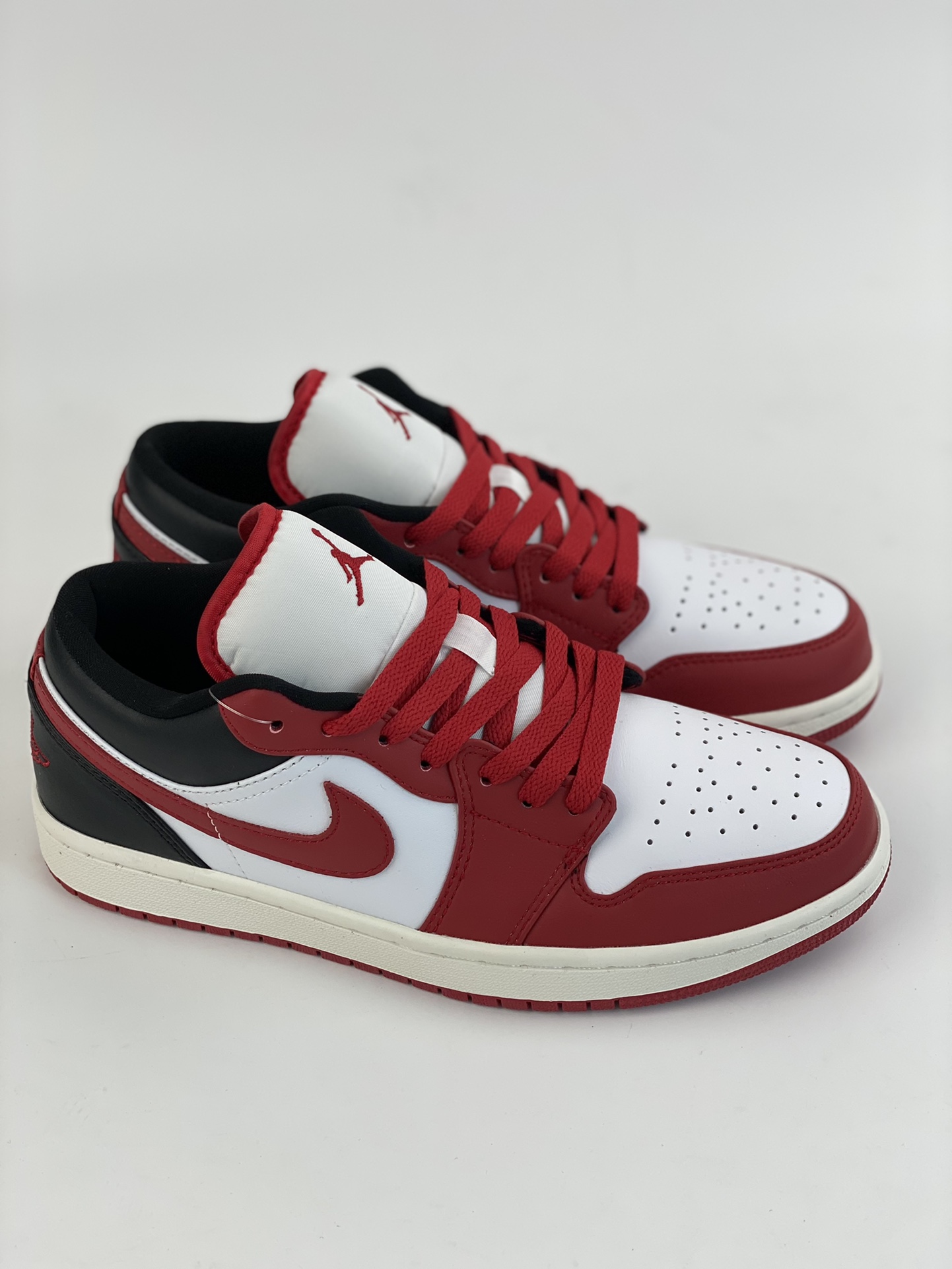 Air Jordan 1 Low White Red Black AJ1 Joe 1 Low Top Casual Shoes DC0774-160