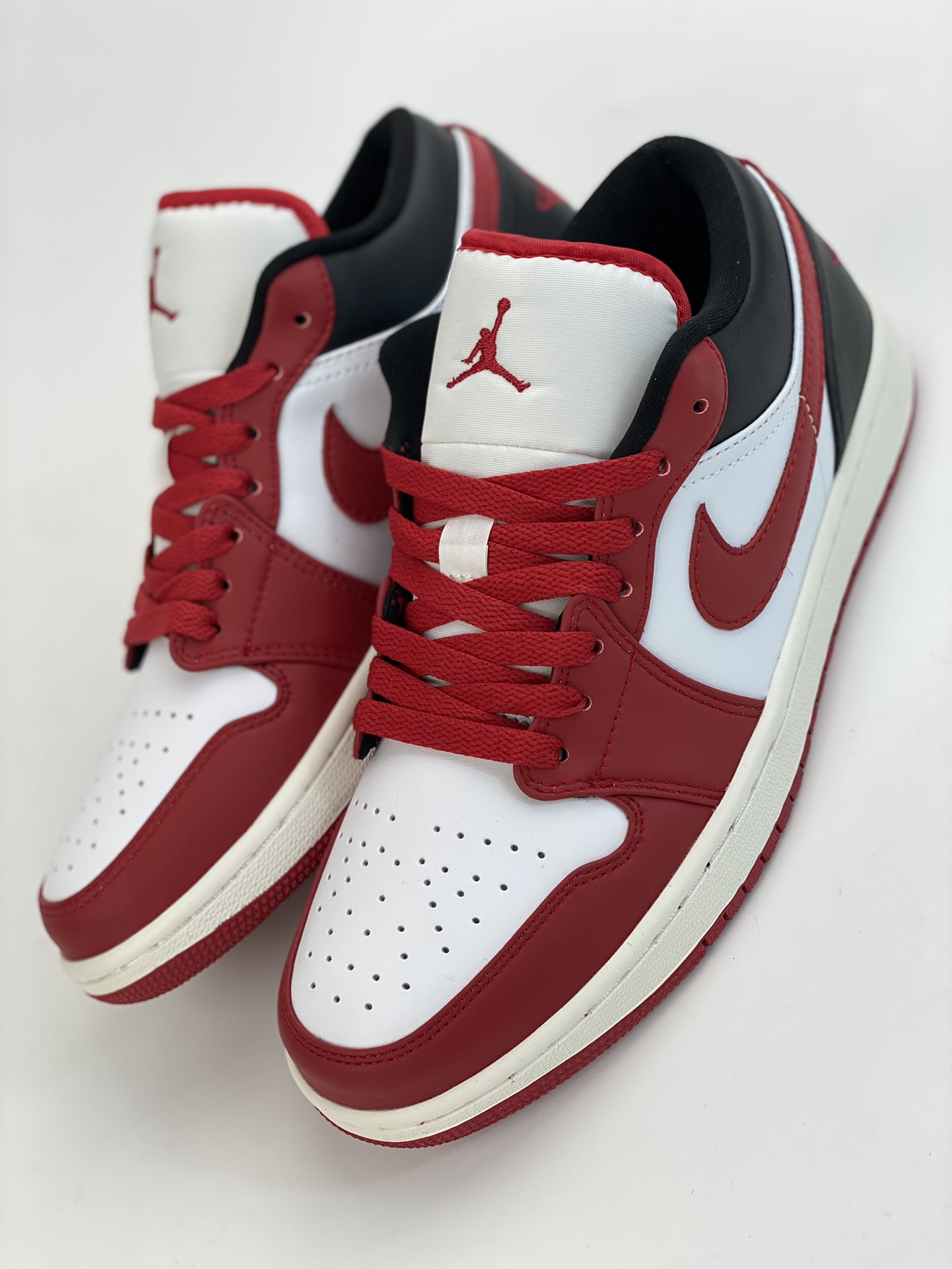 Air Jordan 1 Low White Red Black AJ1 Joe 1 Low Top Casual Shoes DC0774-160