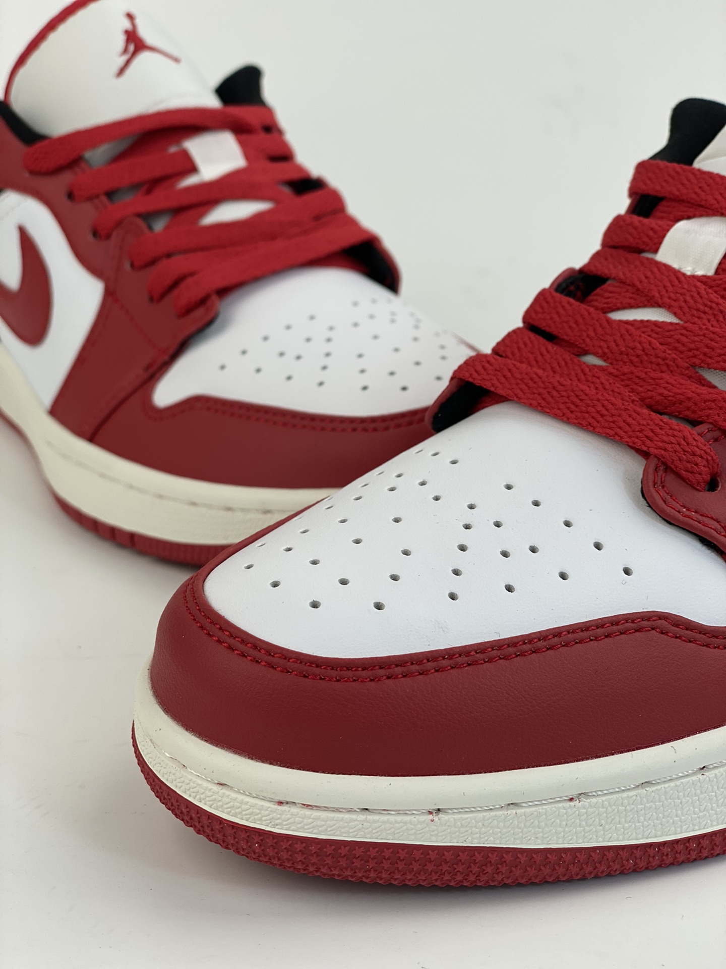 Air Jordan 1 Low White Red Black AJ1 Joe 1 Low Top Casual Shoes DC0774-160