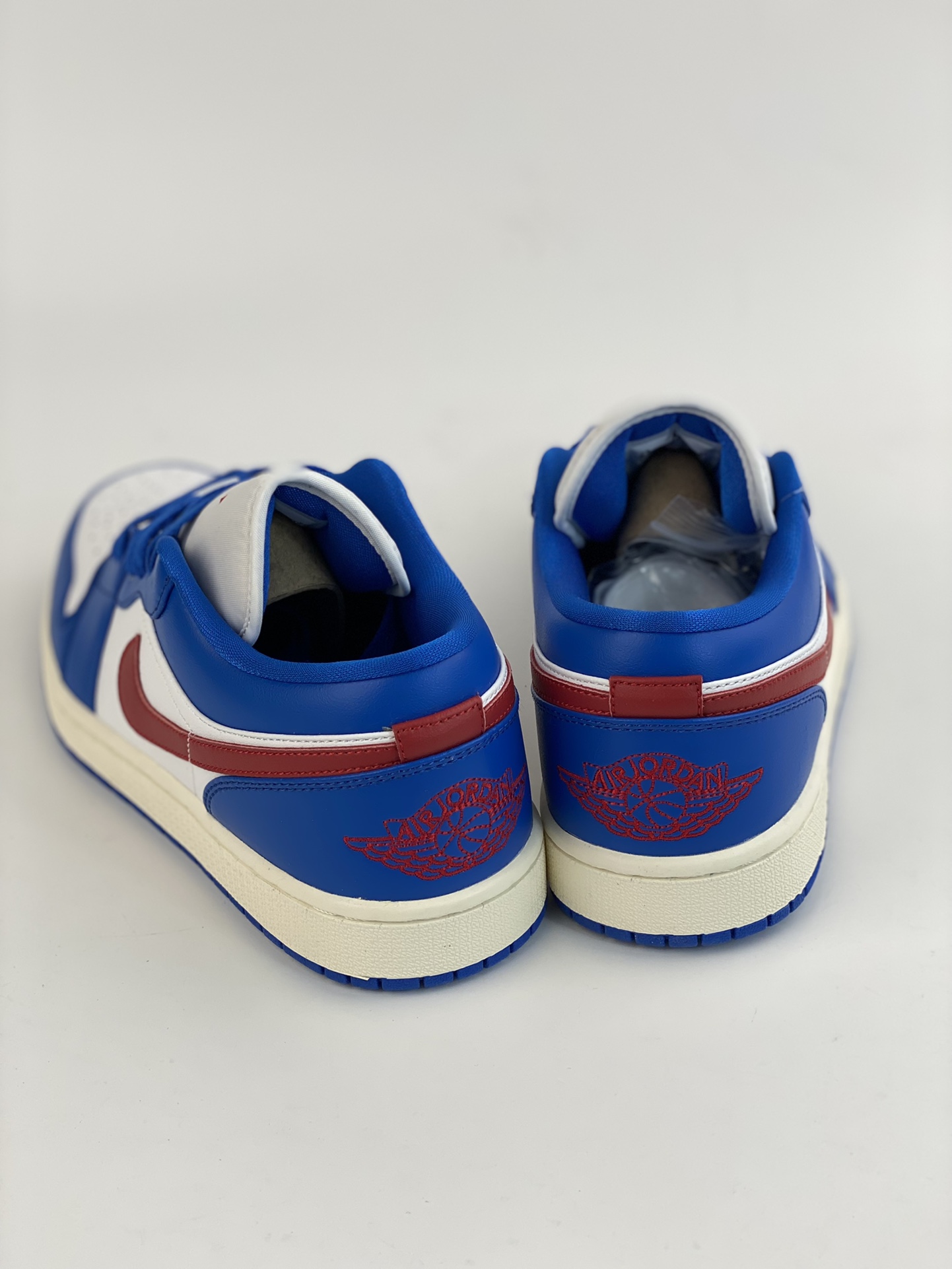 Air Jordan 1 Low White Blue Red AJ1 Joe 1 Low Top Casual Shoes DC0774-416