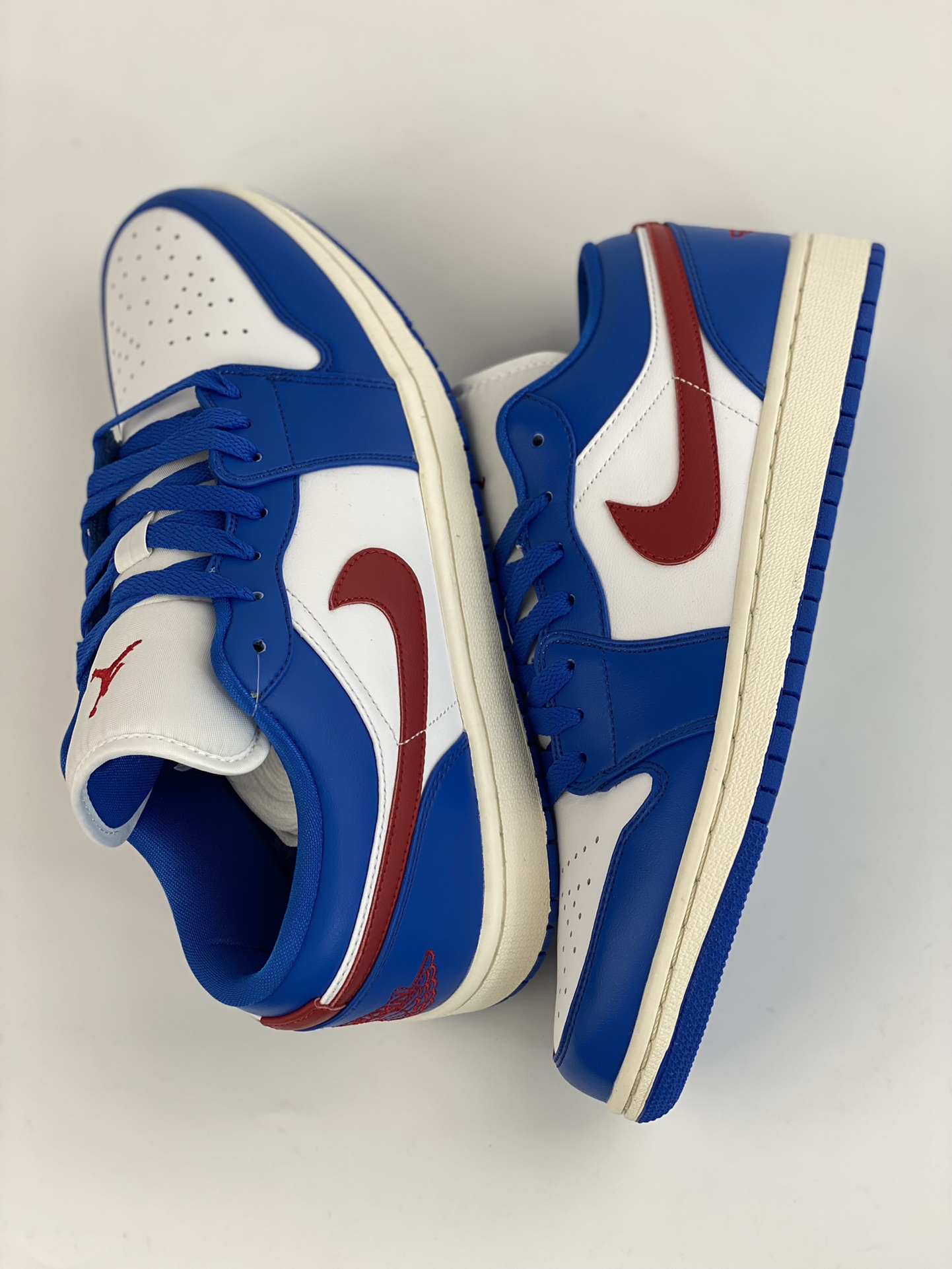 Air Jordan 1 Low White Blue Red AJ1 Joe 1 Low Top Casual Shoes DC0774-416