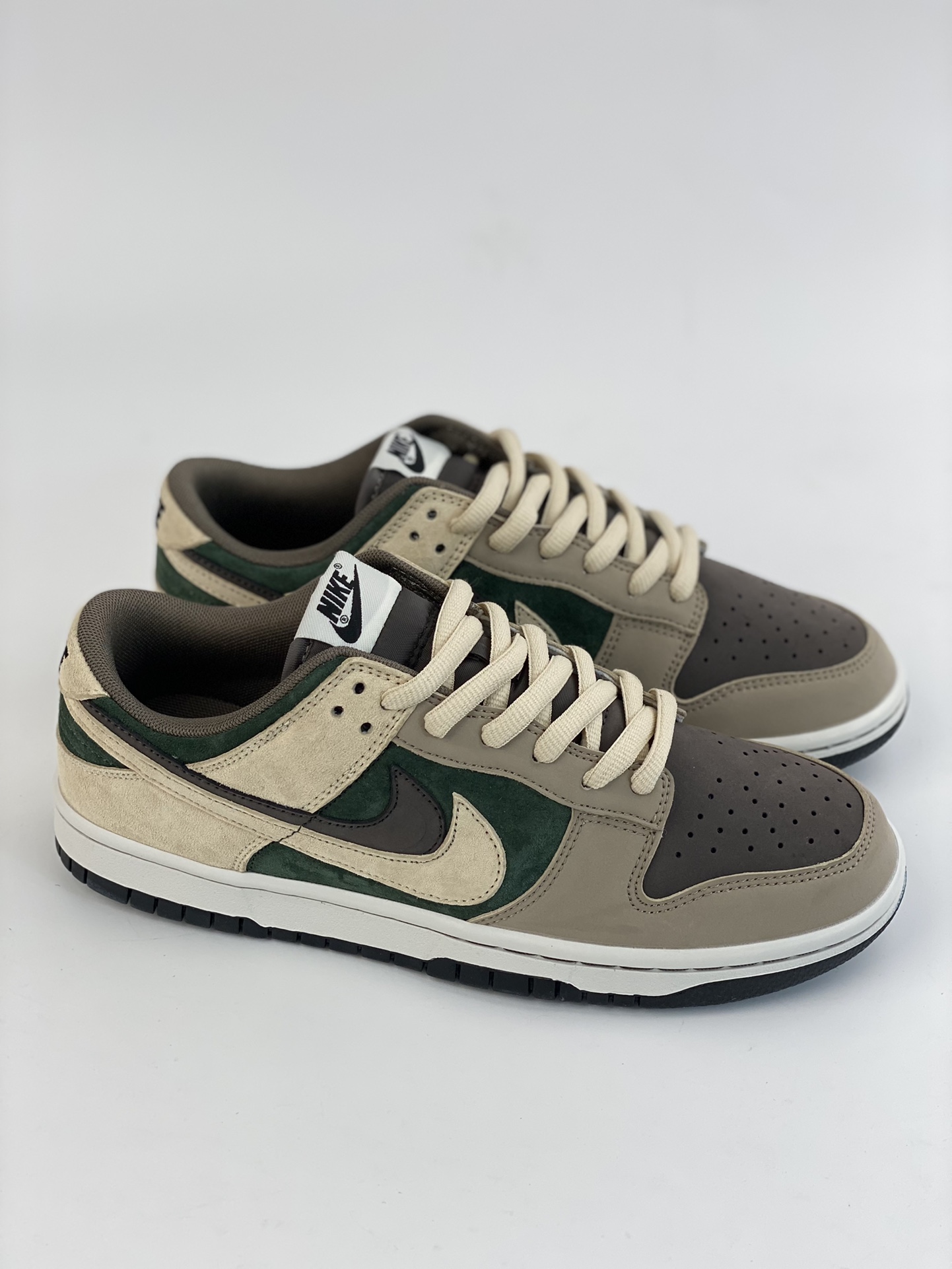 Nike SB Dunk Low Milk Tea Yellow Brown Coffee Double Hook CT2552-895