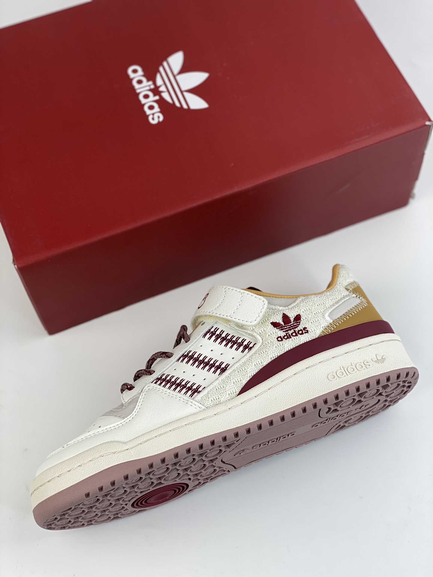 Overseas channel version original box original label Adidas Forum 84 Low ACE clover low top IE1898