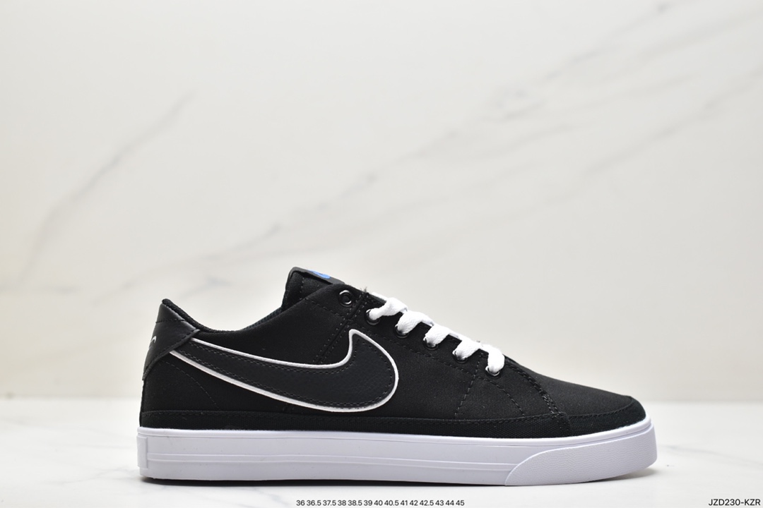 Nike Court Legacy Cnvs College Series Low-top Canvas Casual Sports Shoes DH3162-104