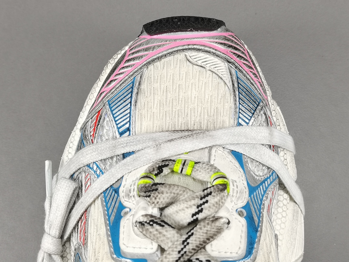 Ventaja del canal P, ¡apoya la apertura de tiendas! [Versión DIOS: Balenciaga] Zapatos papá bajos desgastados de malla …