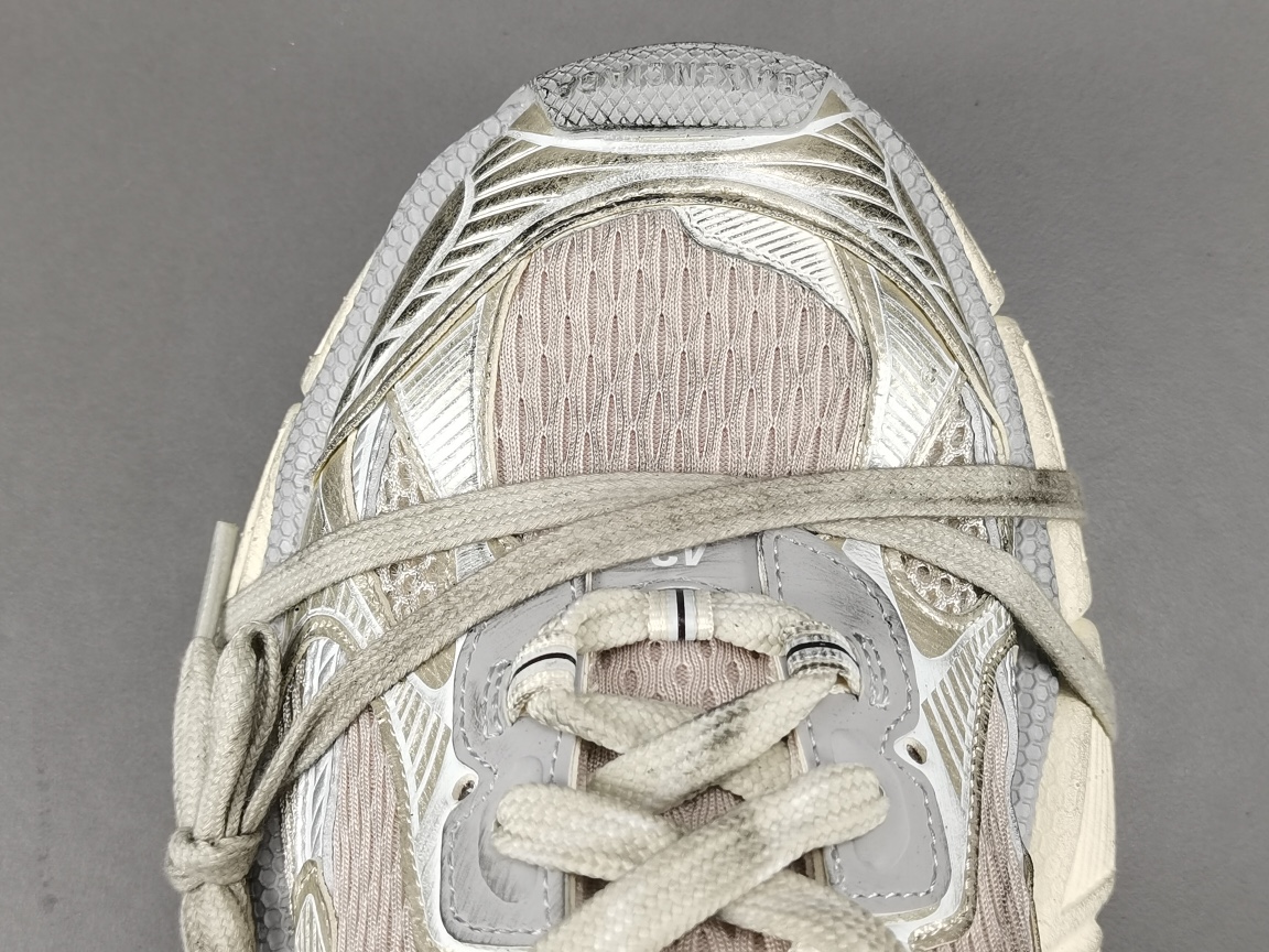 Ventaja del canal P, ¡apoya la apertura de tiendas! [Versión DIOS: Balenciaga] Zapatos papá bajos desgastados de malla …