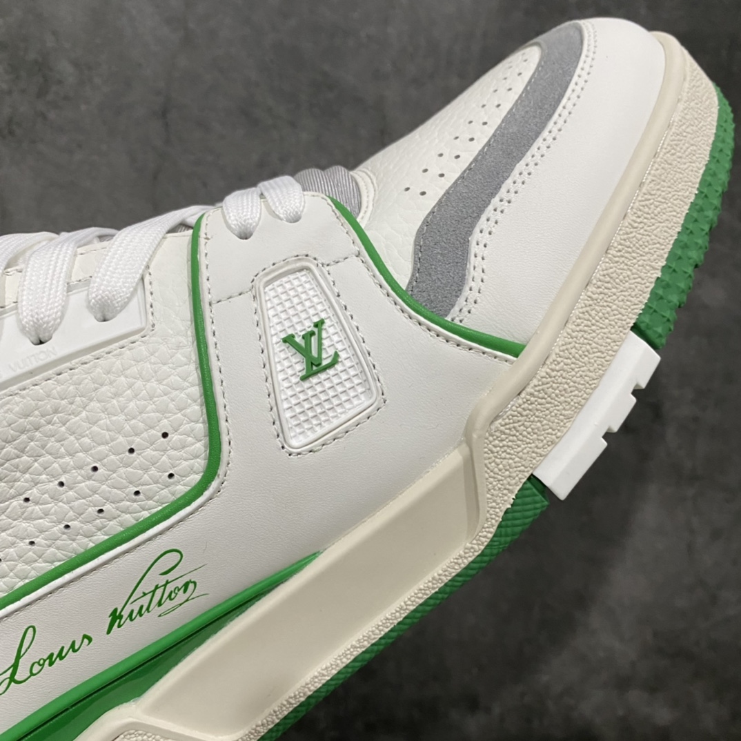 Glue-free top-grade version available for pick-up on the same day LV Trainer series luxury sports shoes