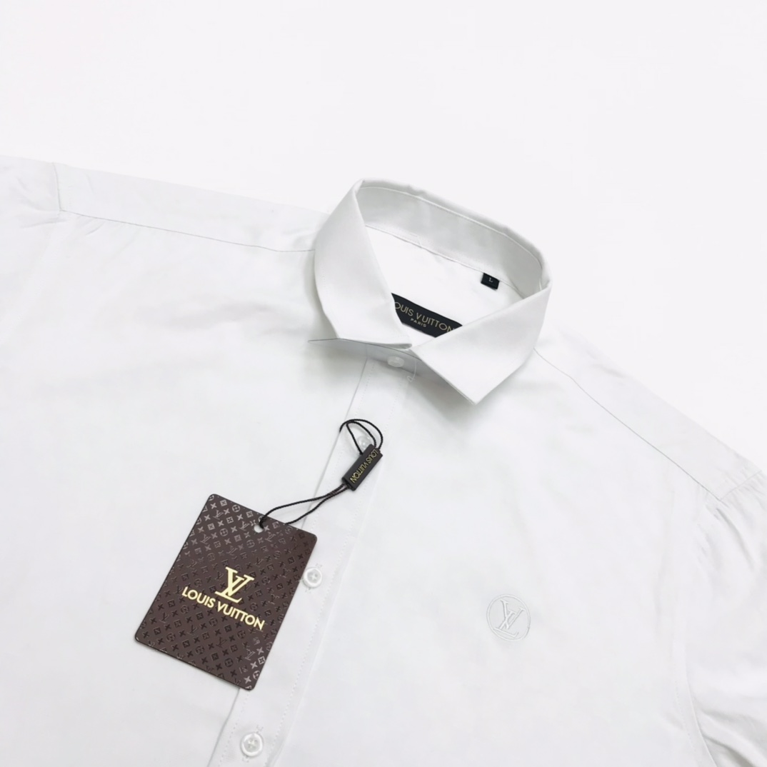 Louis Vuitton Leisure Line Shirt: Classic Style with Quality Details - 图片 4