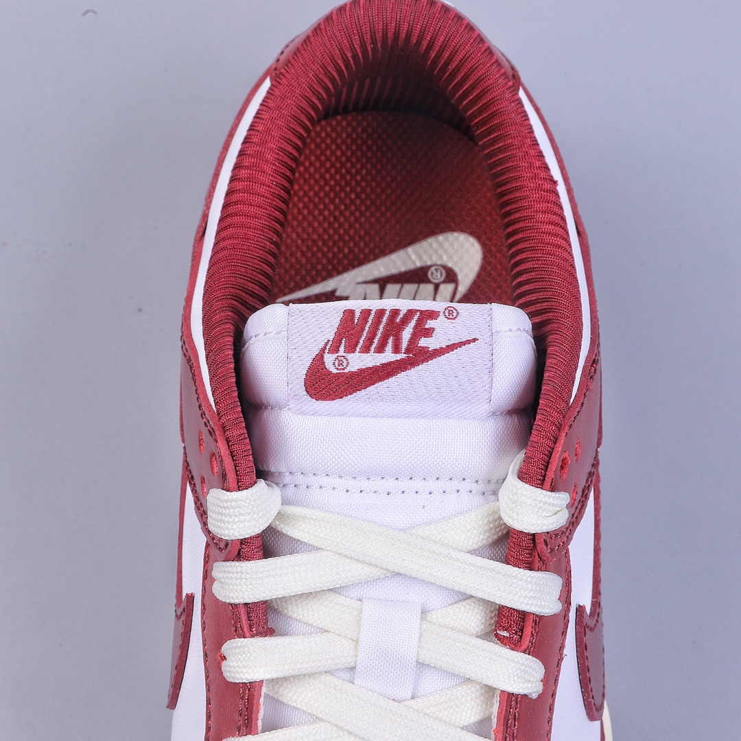 300 Nike Dunk Low PRM ”Team Red ” and White 做旧白红 复古白红  FJ4555-100