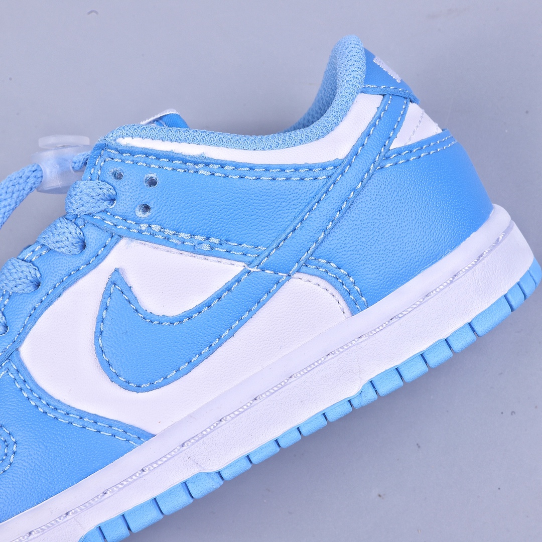180 C 童鞋 Nike Dunk Low 北卡蓝 SB低帮运动休闲童鞋 CW1588-103