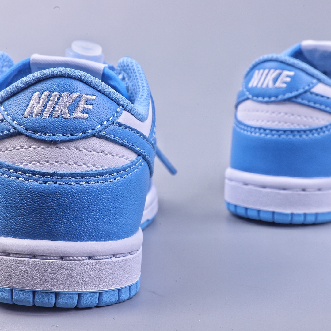 180 C 童鞋 Nike Dunk Low 北卡蓝 SB低帮运动休闲童鞋 CW1588-103