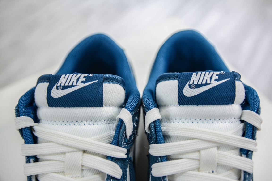 300 纯原 Nike Dunk Low "Industrial Blue" 刺绣 DV0834-101