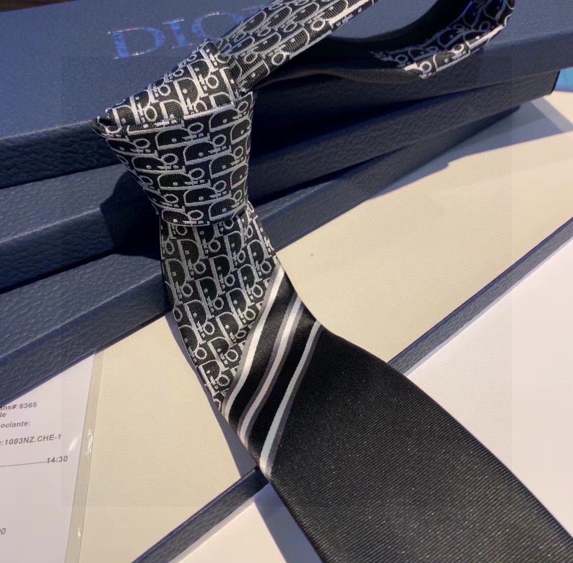 配包装Dior家款新领带Dior男士