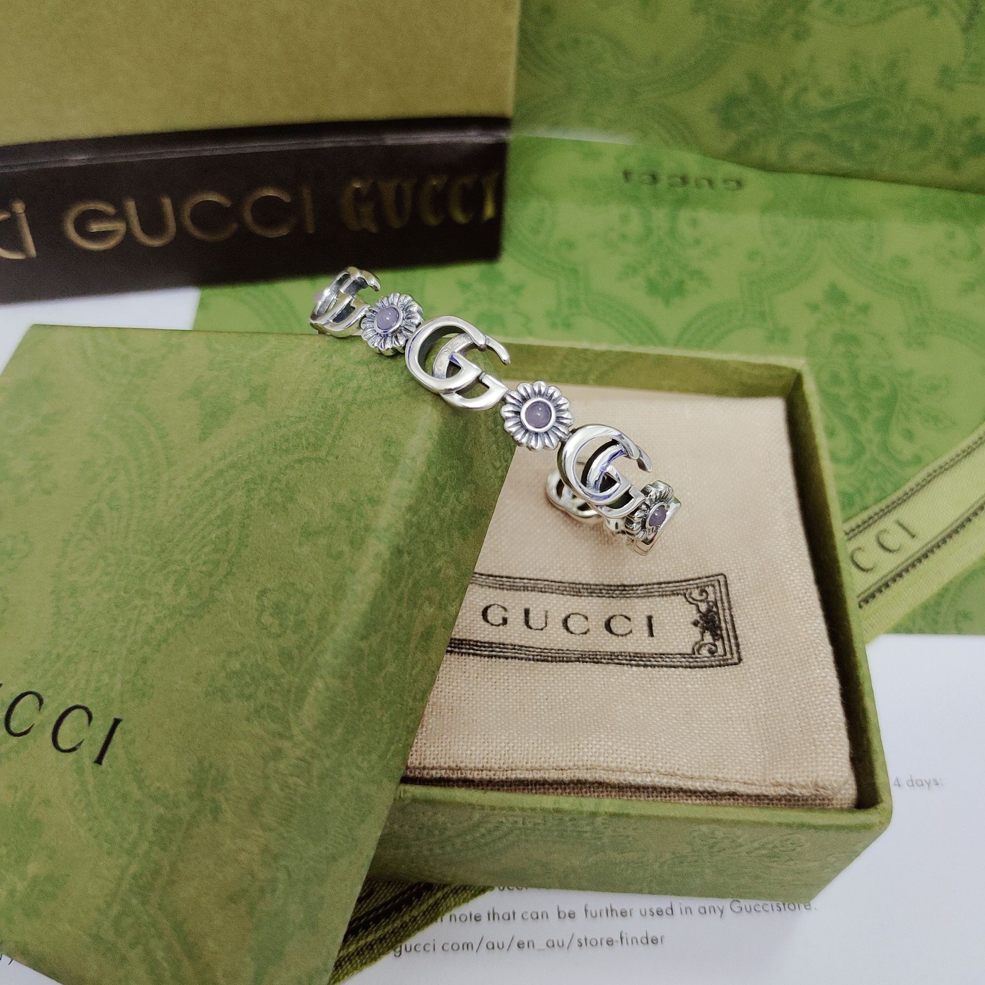 Gucci Haute Couture Haute Couture Fine Jewelry Necklace Bracelet Ring 3
