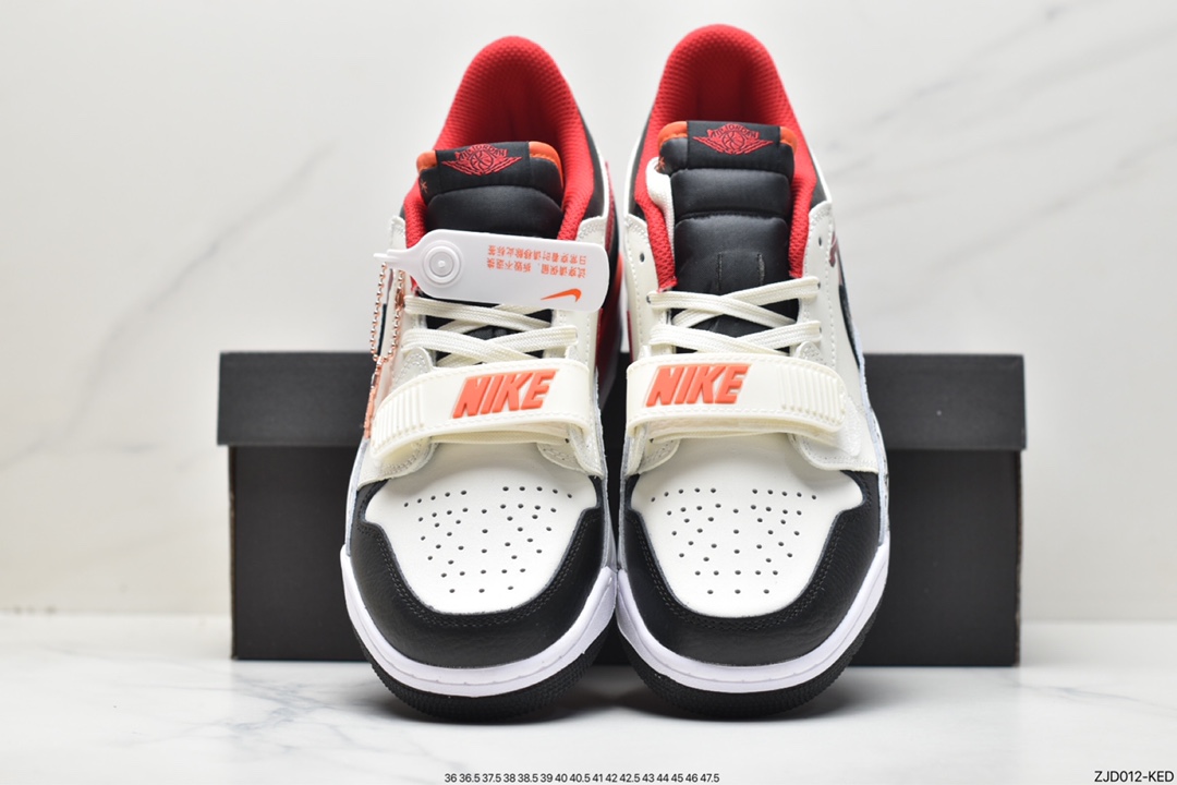 Air Jordan Legacy 312 has a staggered design FJ7221-101