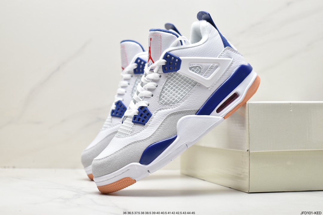 Jordan Air Jordan 4 Retro ”Motorsport Away” AJ4 mid-top retro combat DR5414-105