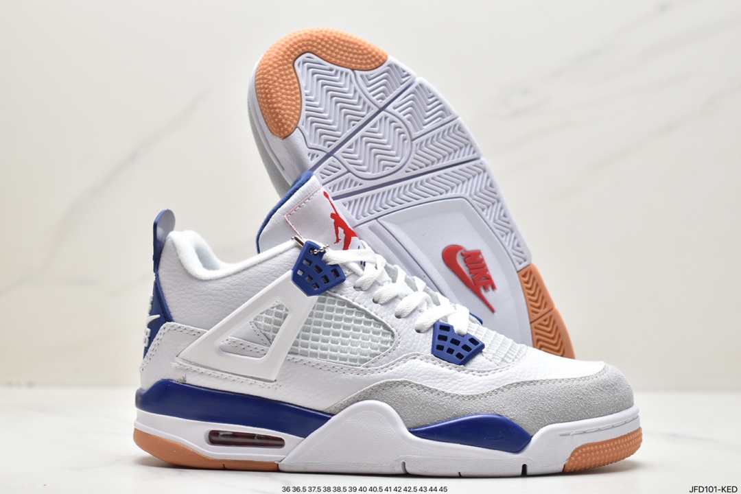 Jordan Air Jordan 4 Retro ”Motorsport Away” AJ4 mid-top retro combat DR5414-105