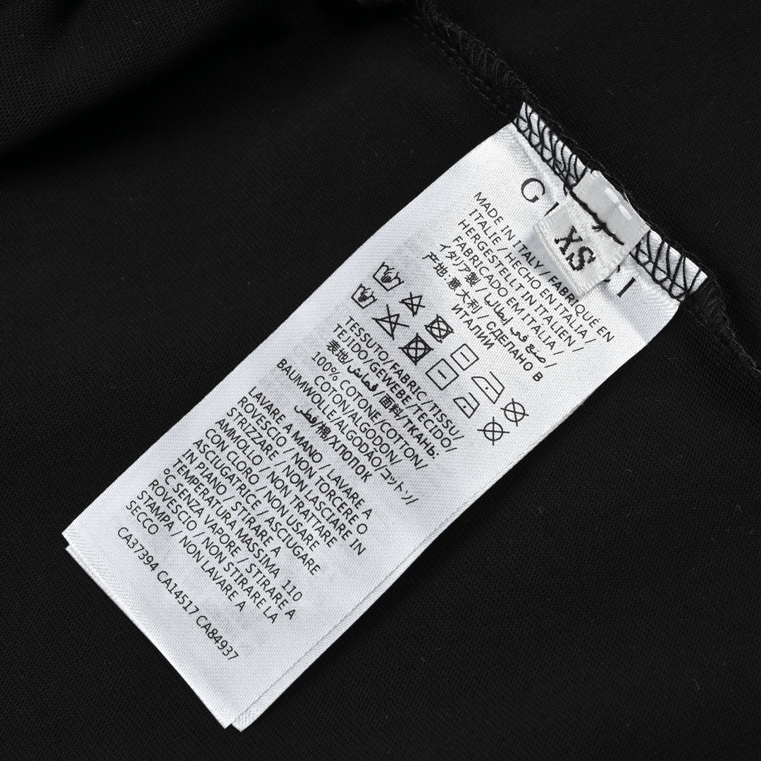 160 Gucci & Balanciaga 22ss 联名款涂鸦字母印花短袖