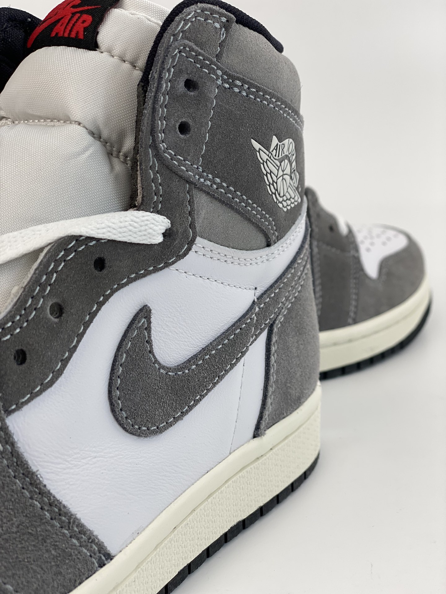 260 莞产原底面 市售性价比之王 Air Jordan 1 High OG ”Washed Black” 水洗灰 DZ5485-051