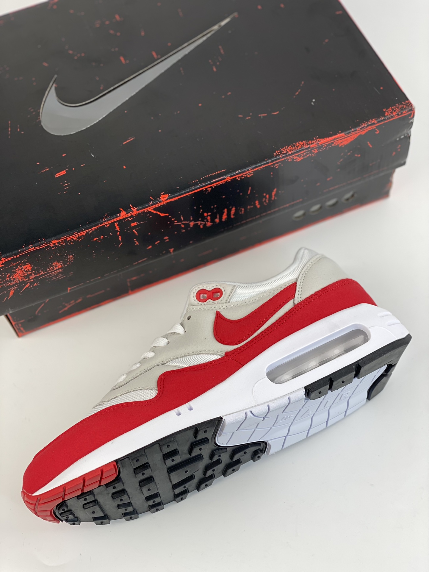 190 Nike Air Max 1 ’86 OG复刻灰红 DQ3989-100