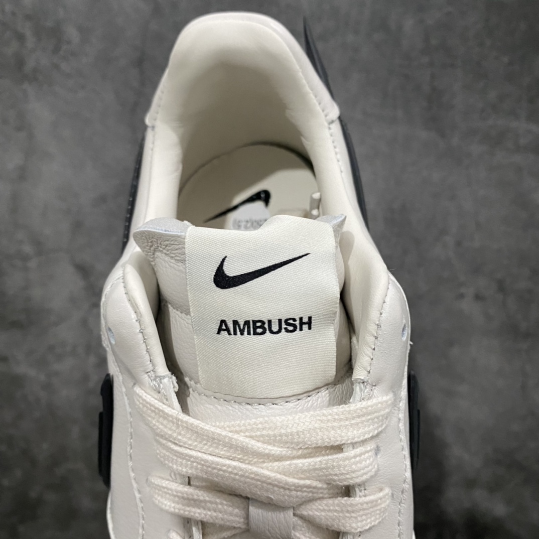 The new D2 version has better quality AMBUSH x Nike Air Force 1 Low Air Force One low-top sports shoes joint big hook white DV3464-002