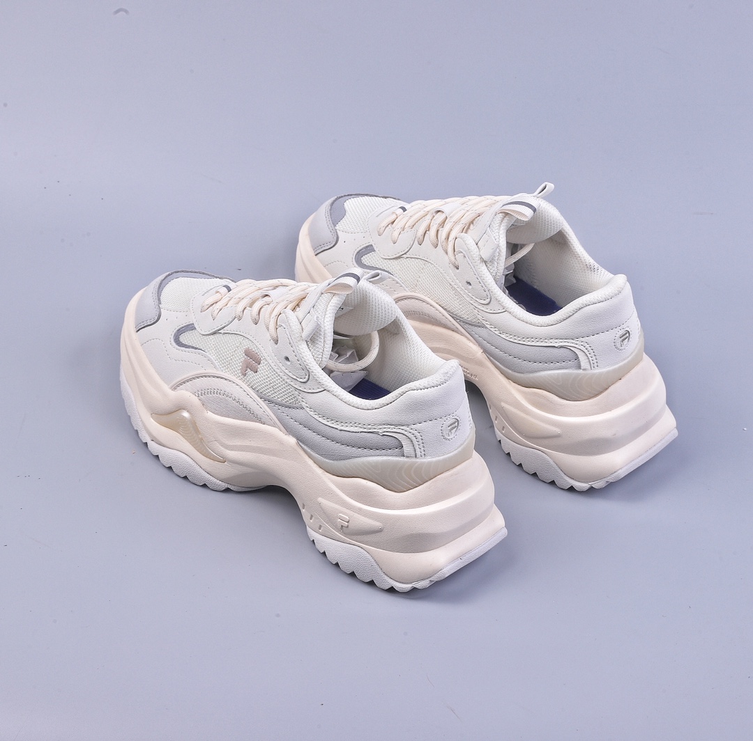 200 Fila Fusion Bianco 2 斐乐潮牌减震防滑耐磨休闲厚底老爹鞋 T12W311302FGA