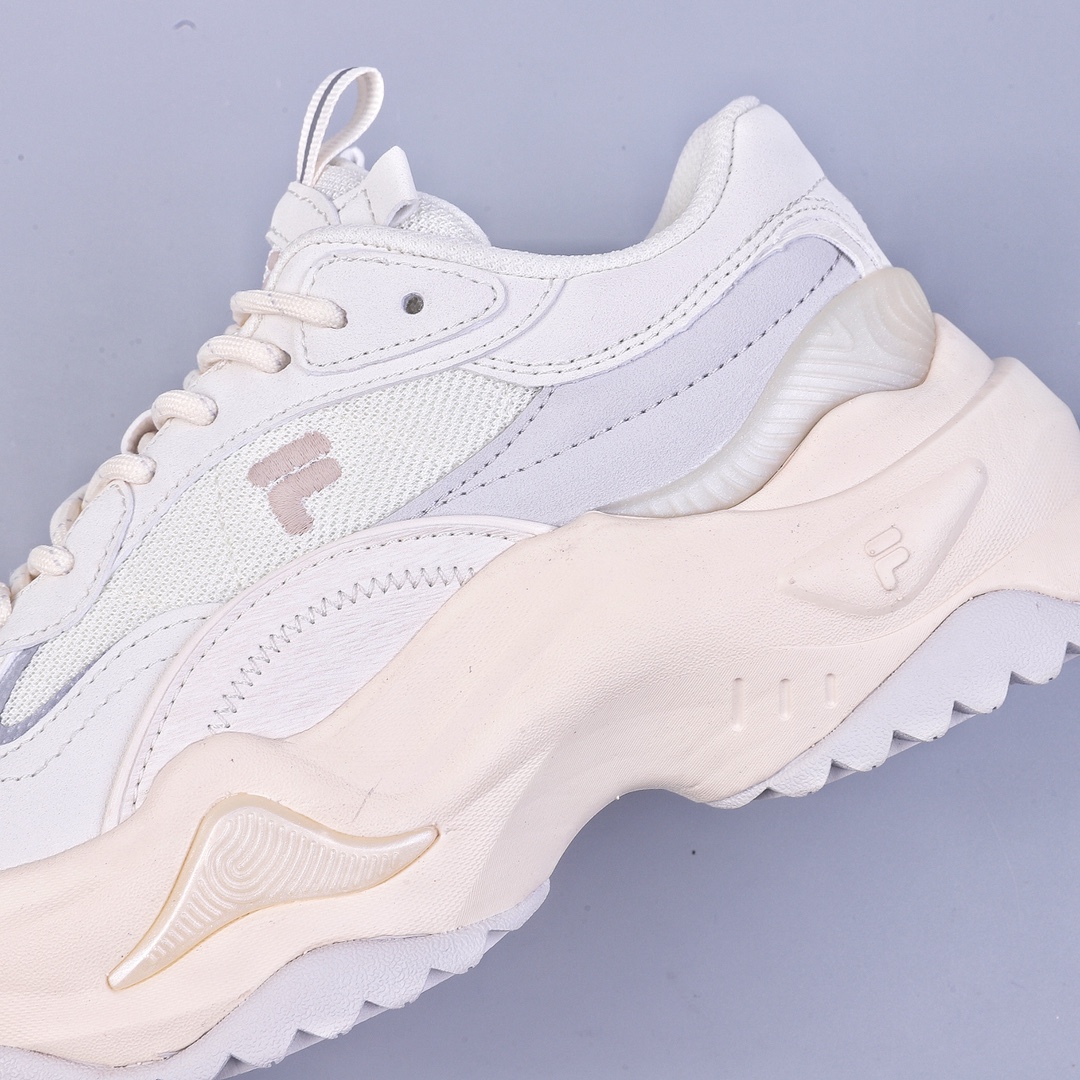 200 Fila Fusion Bianco 2 斐乐潮牌减震防滑耐磨休闲厚底老爹鞋 T12W311302FGA