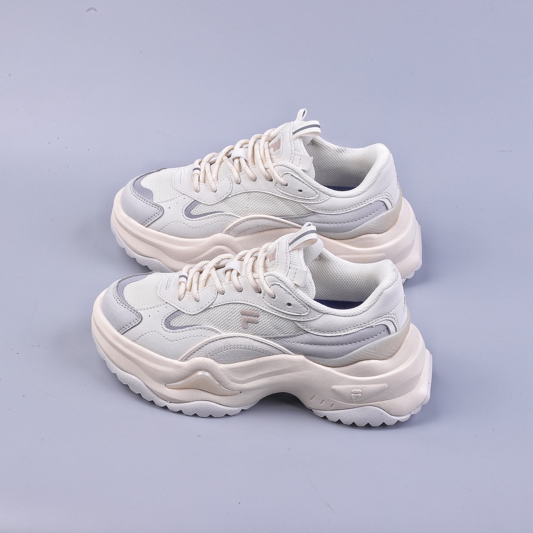 200 Fila Fusion Bianco 2 斐乐潮牌减震防滑耐磨休闲厚底老爹鞋 T12W311302FGA