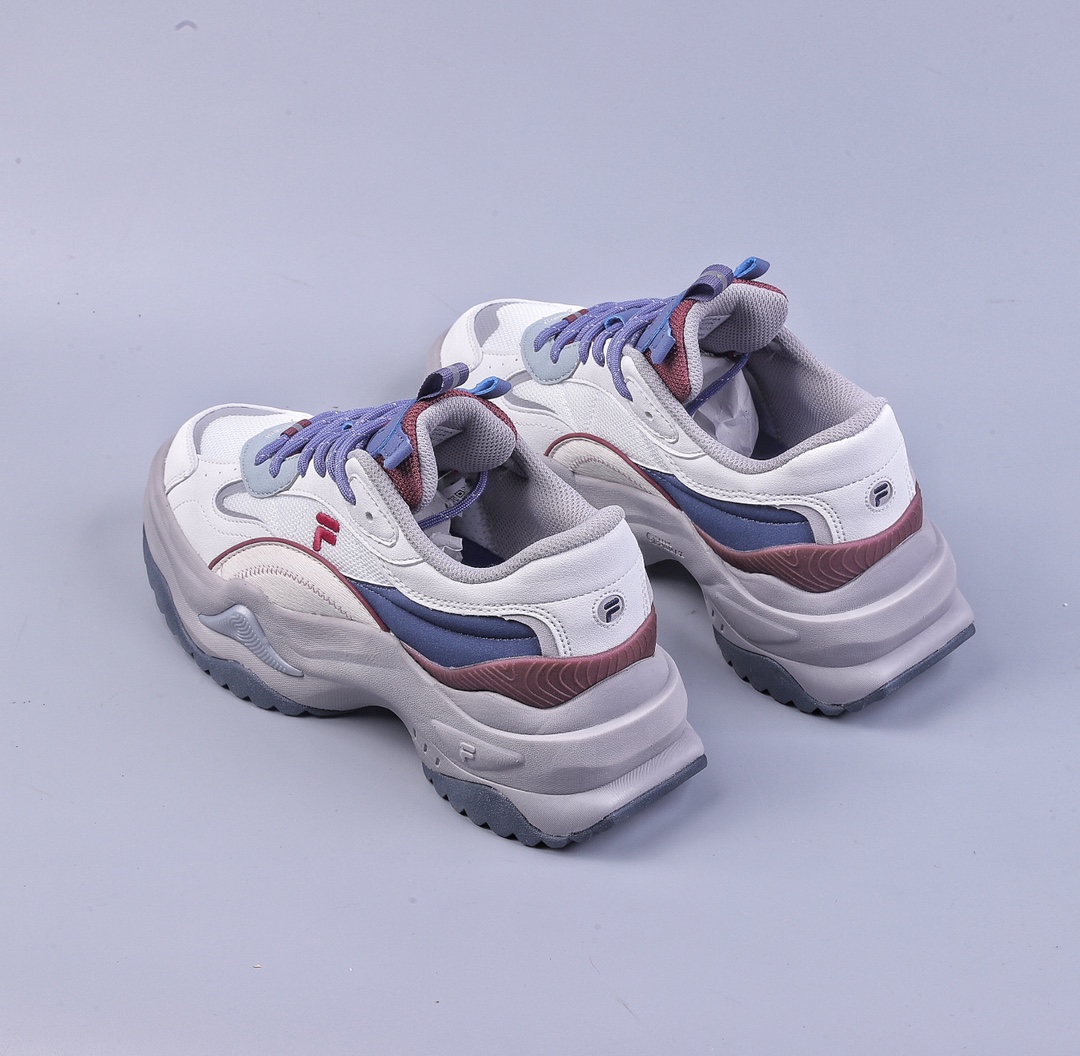 200 Fila Fusion Bianco 2 斐乐潮牌减震防滑耐磨休闲厚底老爹鞋 T12W311302FBA