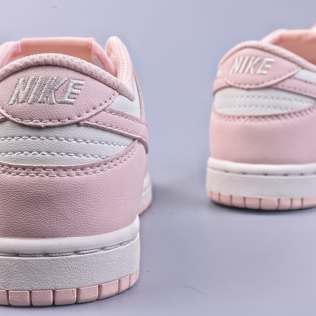 180 C 童鞋 纯原版NK Dunk Low 白粉 CW1588-101