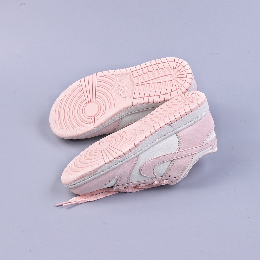 180 C 童鞋 纯原版NK Dunk Low 白粉 CW1588-101