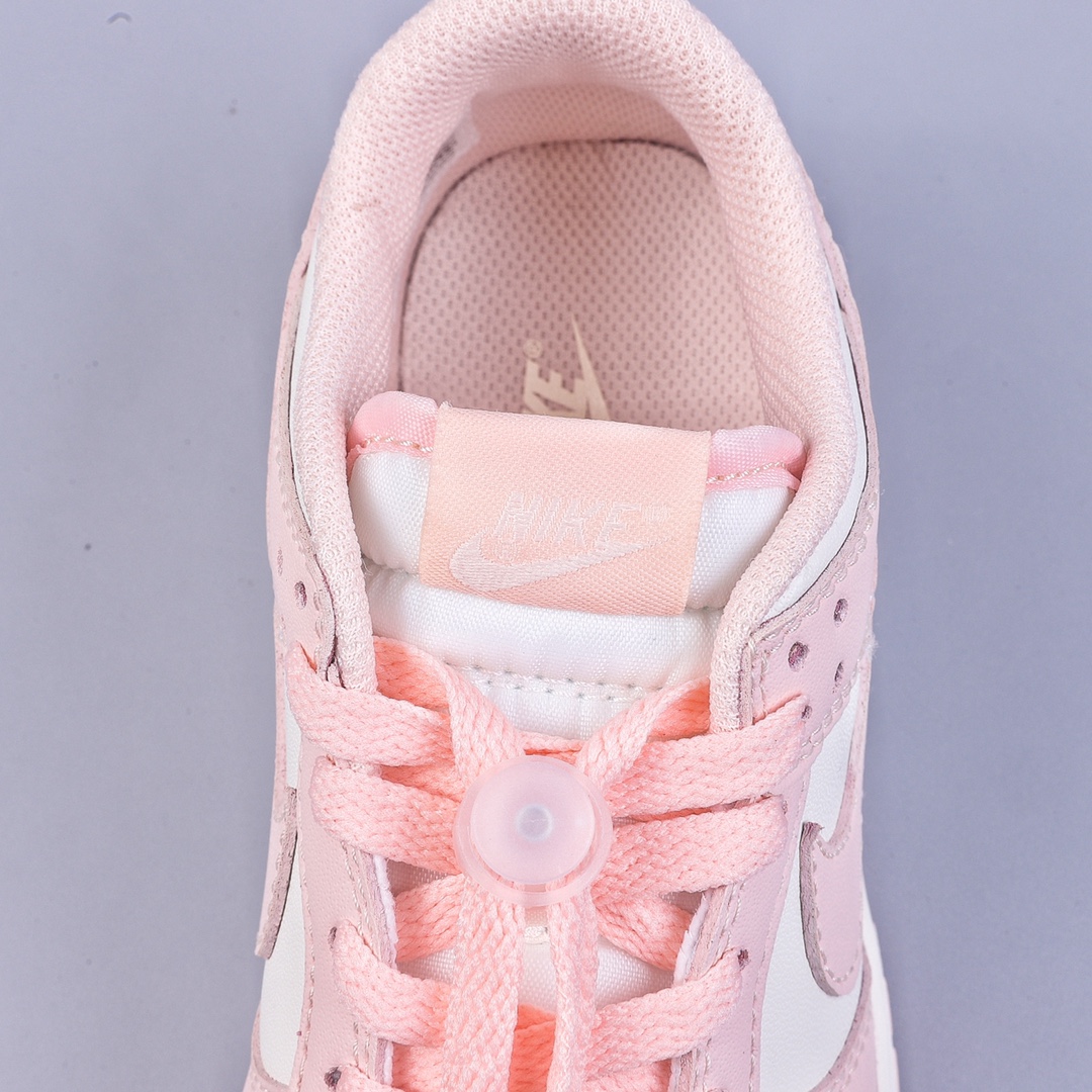 180 C 童鞋 纯原版NK Dunk Low 白粉 CW1588-101