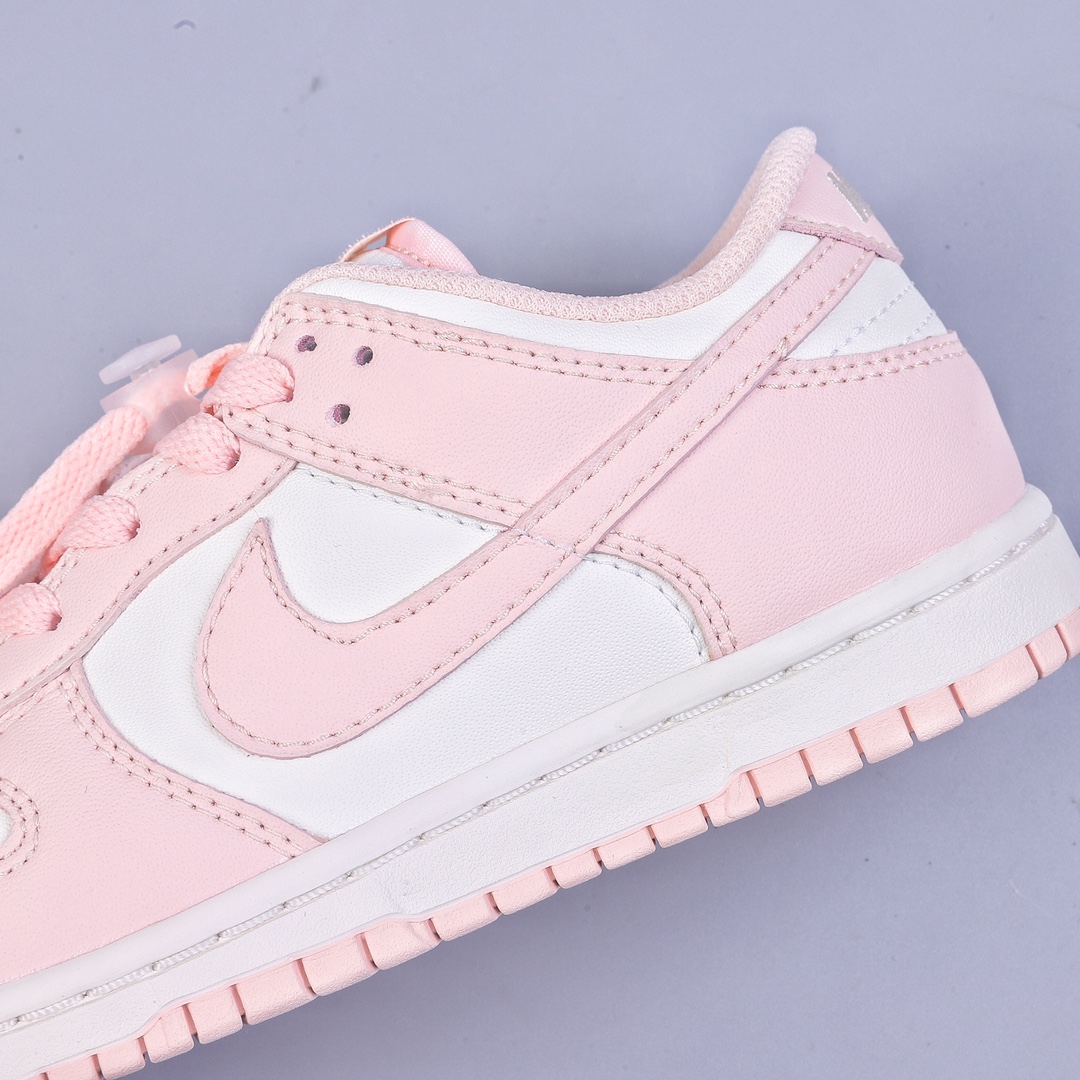 180 C 童鞋 纯原版NK Dunk Low 白粉 CW1588-101