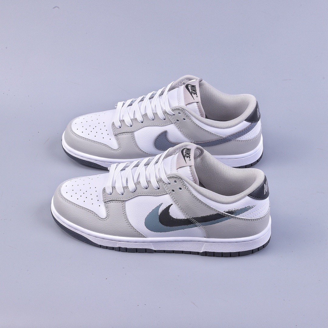 260 J NIKE SB Dunk Low ”Spray Paint” 鼠尾草 喷漆双勾  FD0661-100