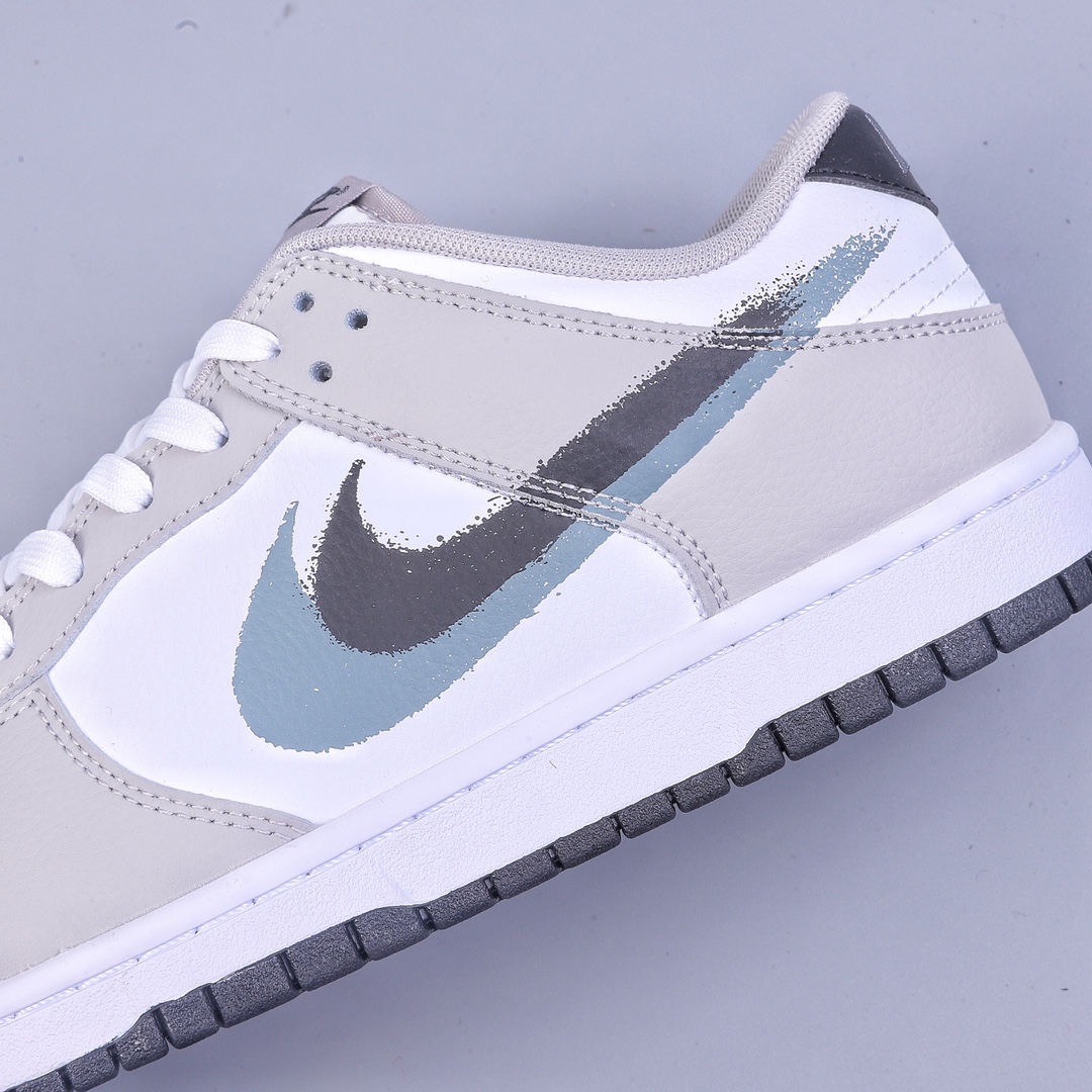 260 J NIKE SB Dunk Low ”Spray Paint” 鼠尾草 喷漆双勾  FD0661-100