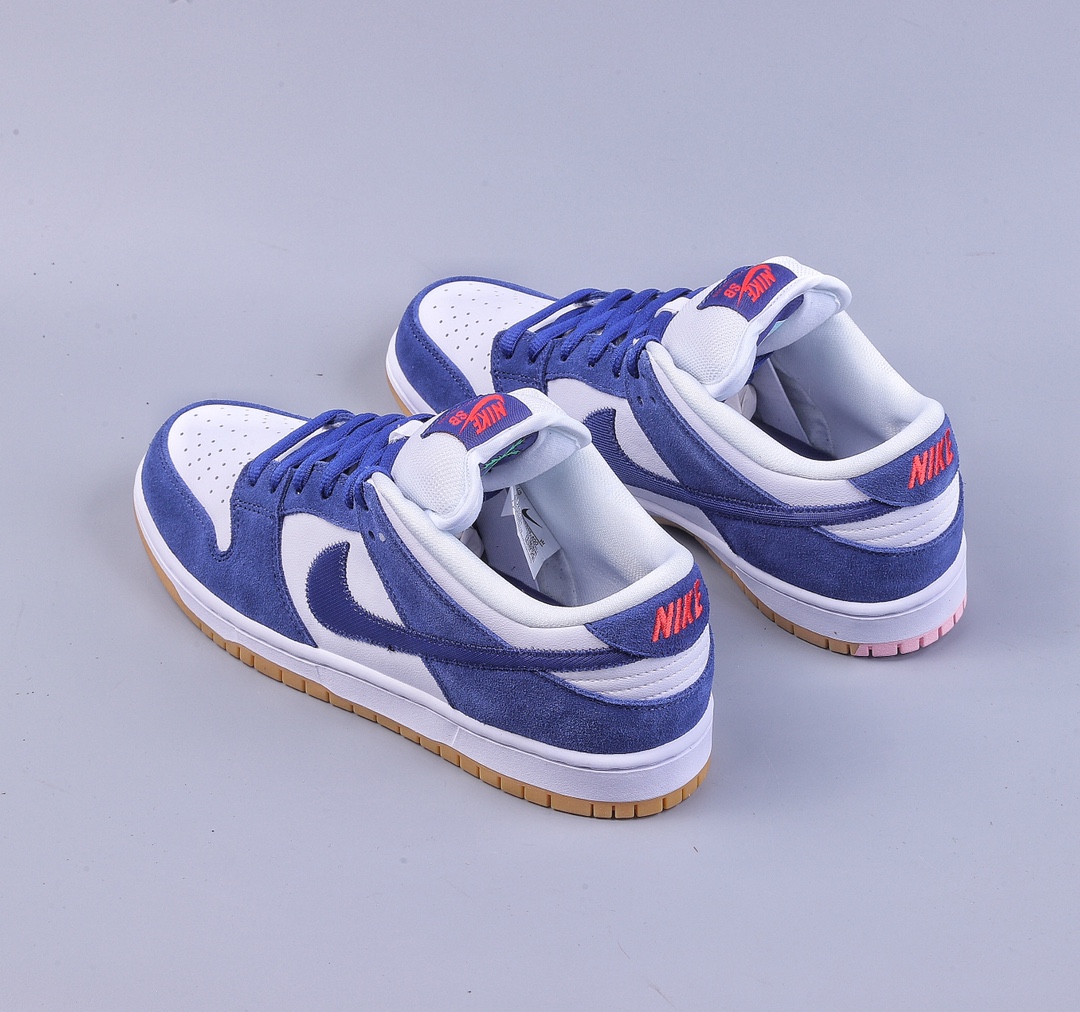 G version pure original NK SB DUNK Low white and blue Los Angeles Dodge DO9395-400