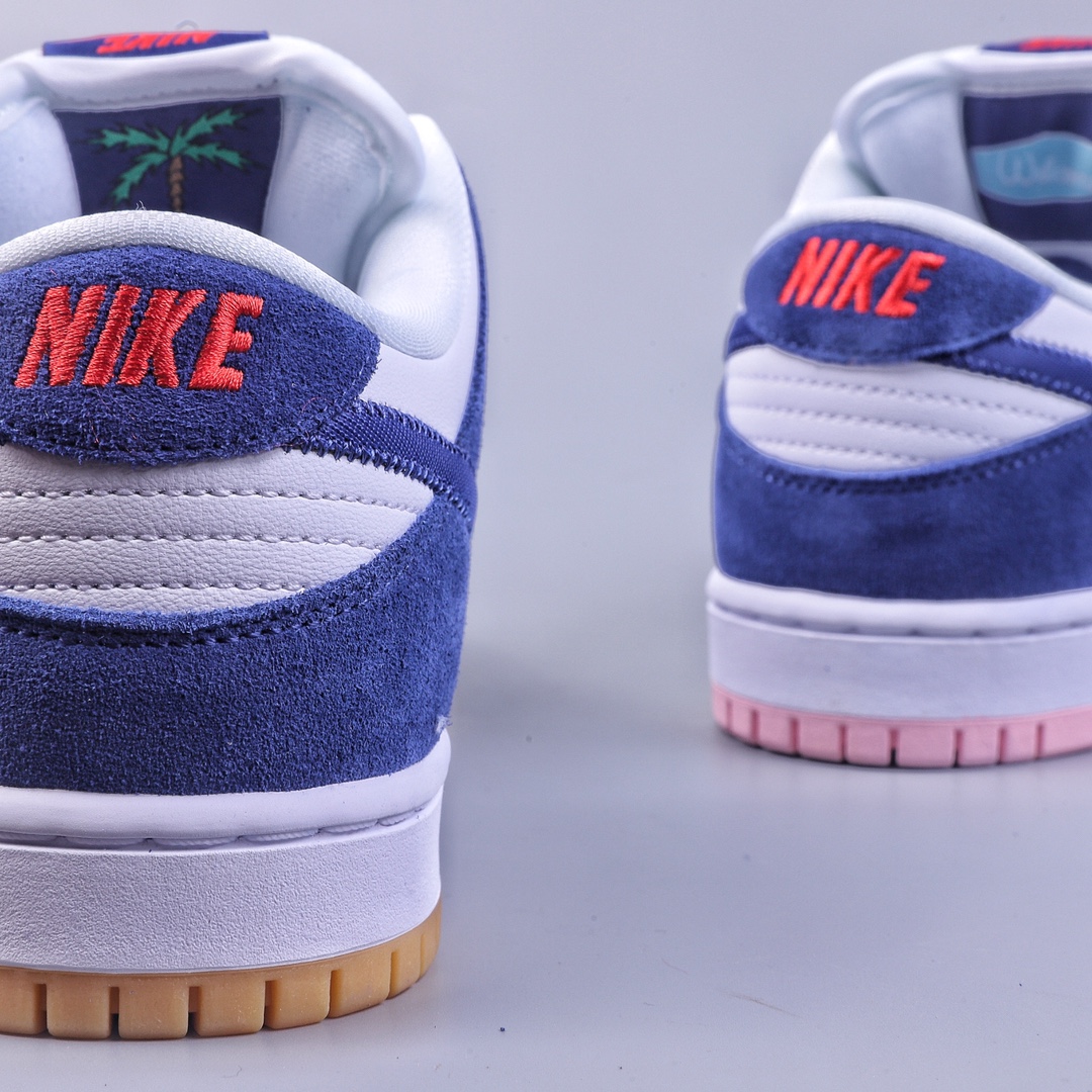 G version pure original NK SB DUNK Low white and blue Los Angeles Dodge DO9395-400