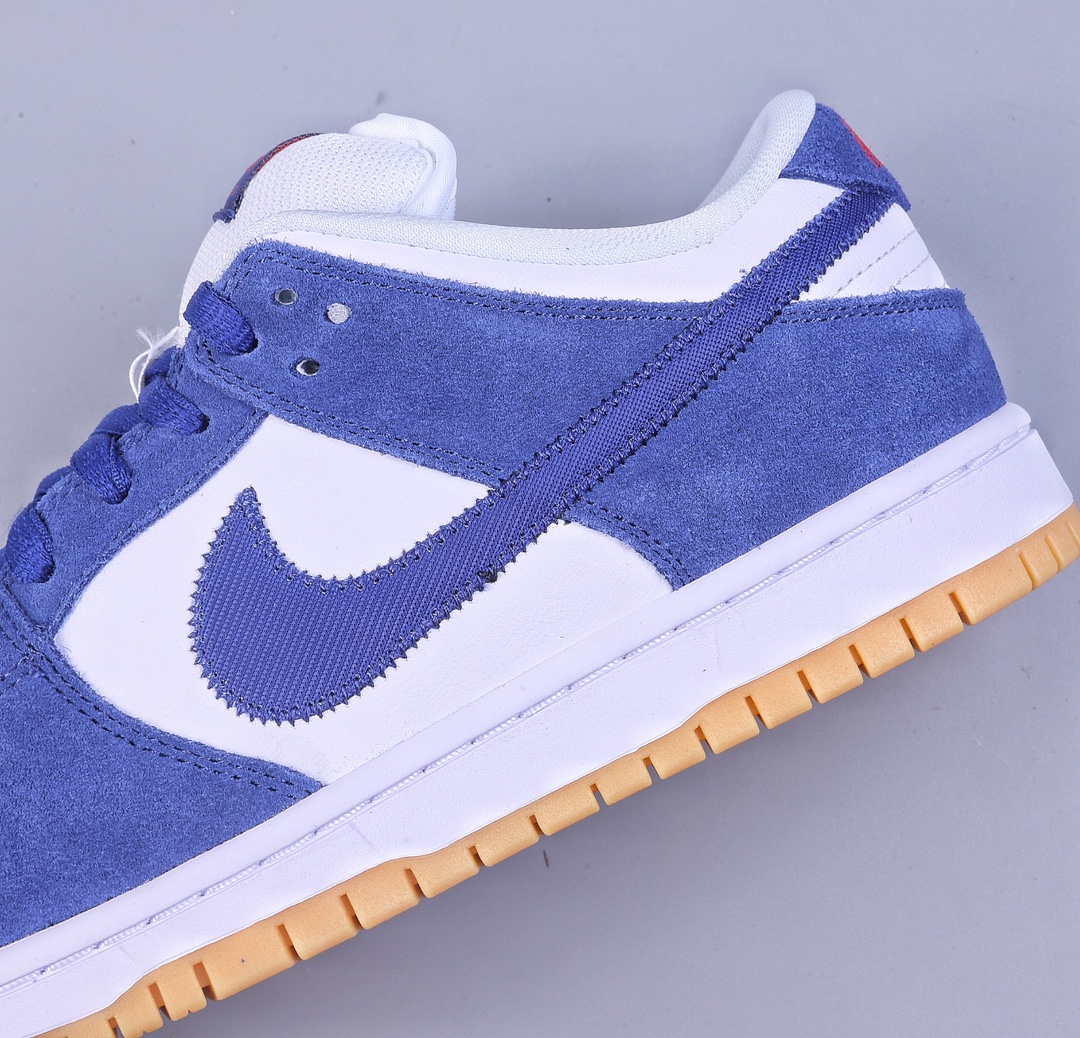 G version pure original NK SB DUNK Low white and blue Los Angeles Dodge DO9395-400