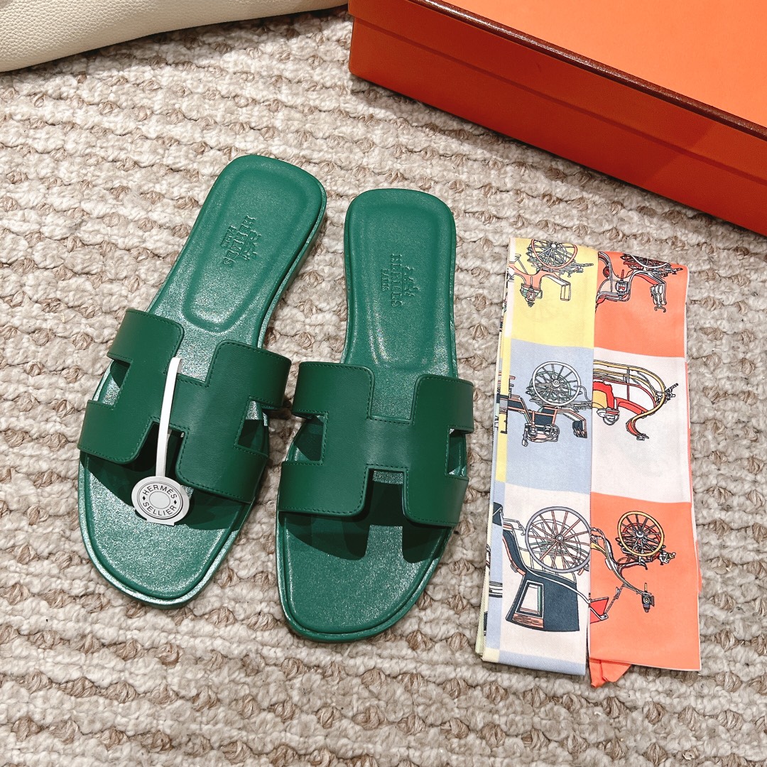 Top brands like
 Hermes Shoes Sandals Slippers Calfskin Cowhide Genuine Leather Fashion