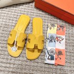 Hermes Shoes Sandals Slippers Buy 1:1
 Calfskin Cowhide Genuine Leather Fashion