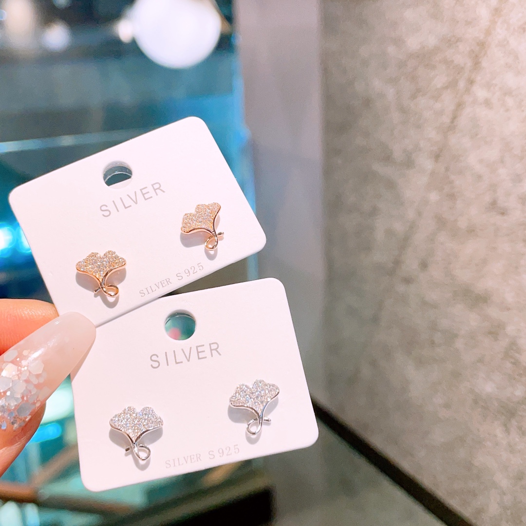 High Polish Silver Earrings Intellectual Wedding Registration Gold