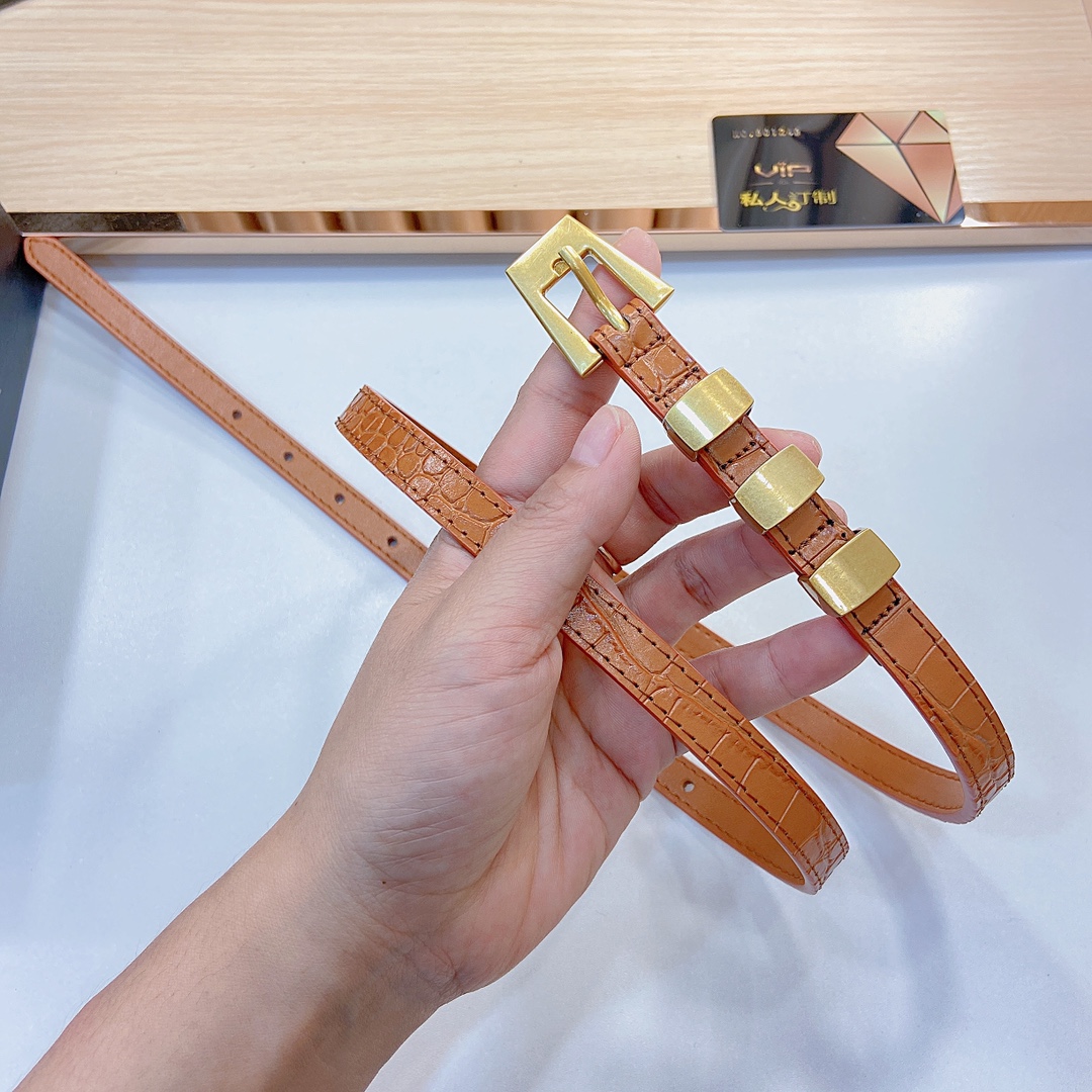 BYFARKatina圆鳄鱼纹牛皮革