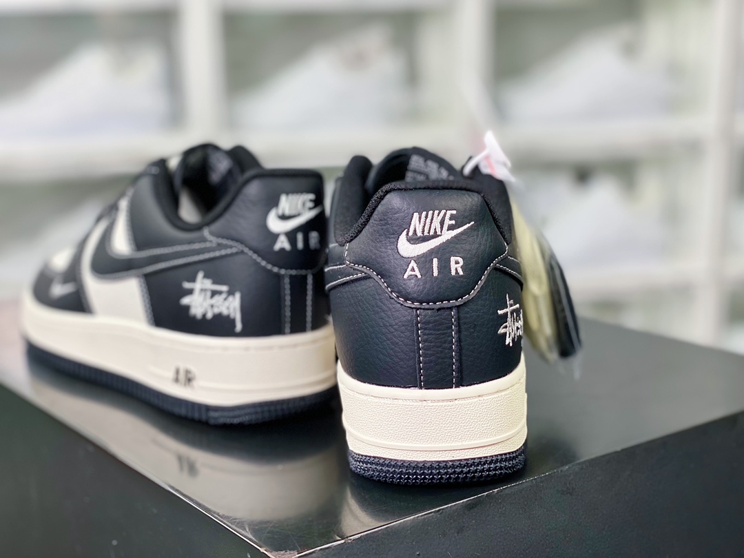 240 Air Force 1′07”Black/Beige”空军一号经典低帮百搭休闲运动板鞋 AE1686-001