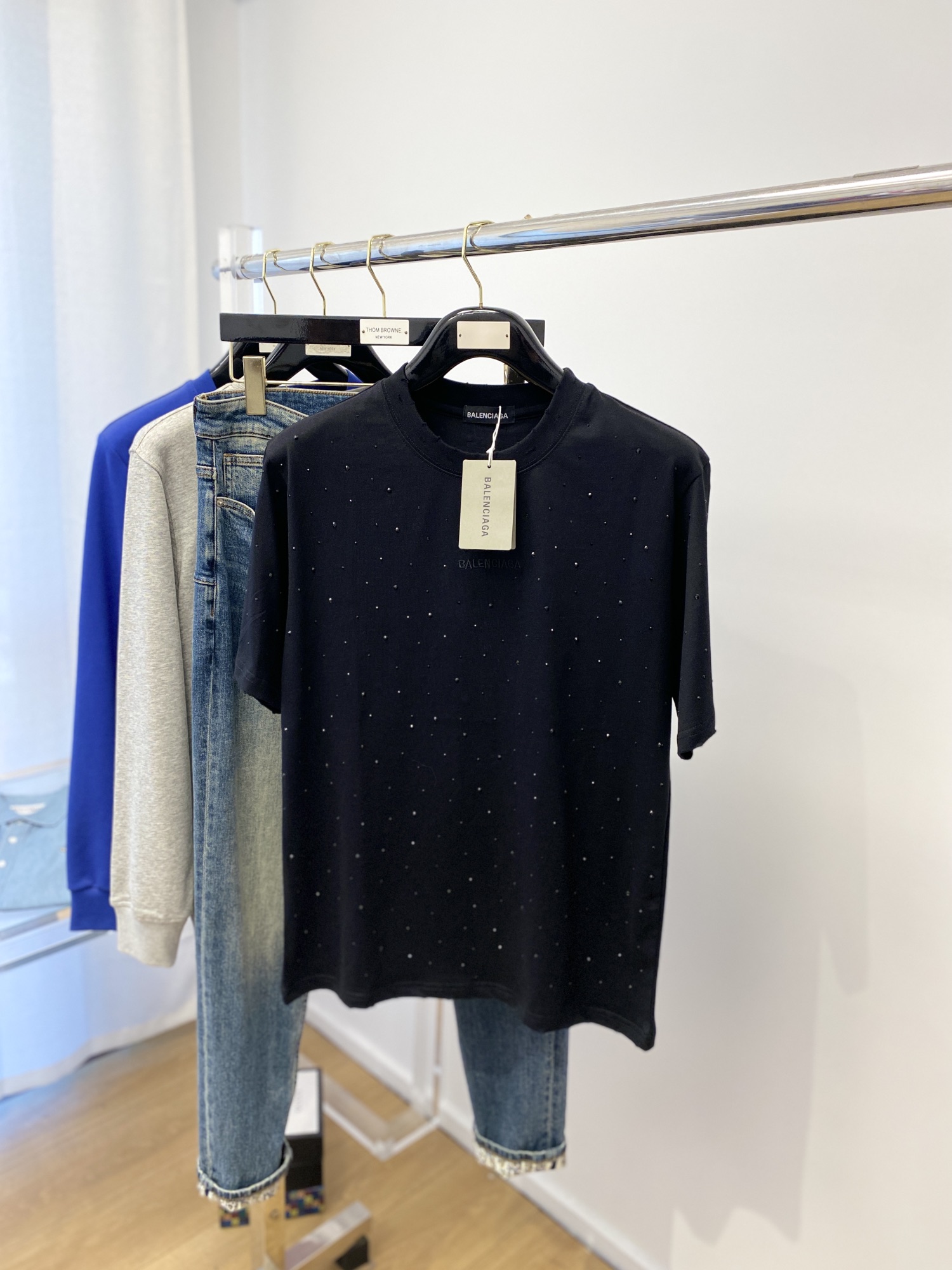 Balenciaga Clothing T-Shirt 7 Star Quality Designer Replica
 Spring Collection Fashion Short Sleeve