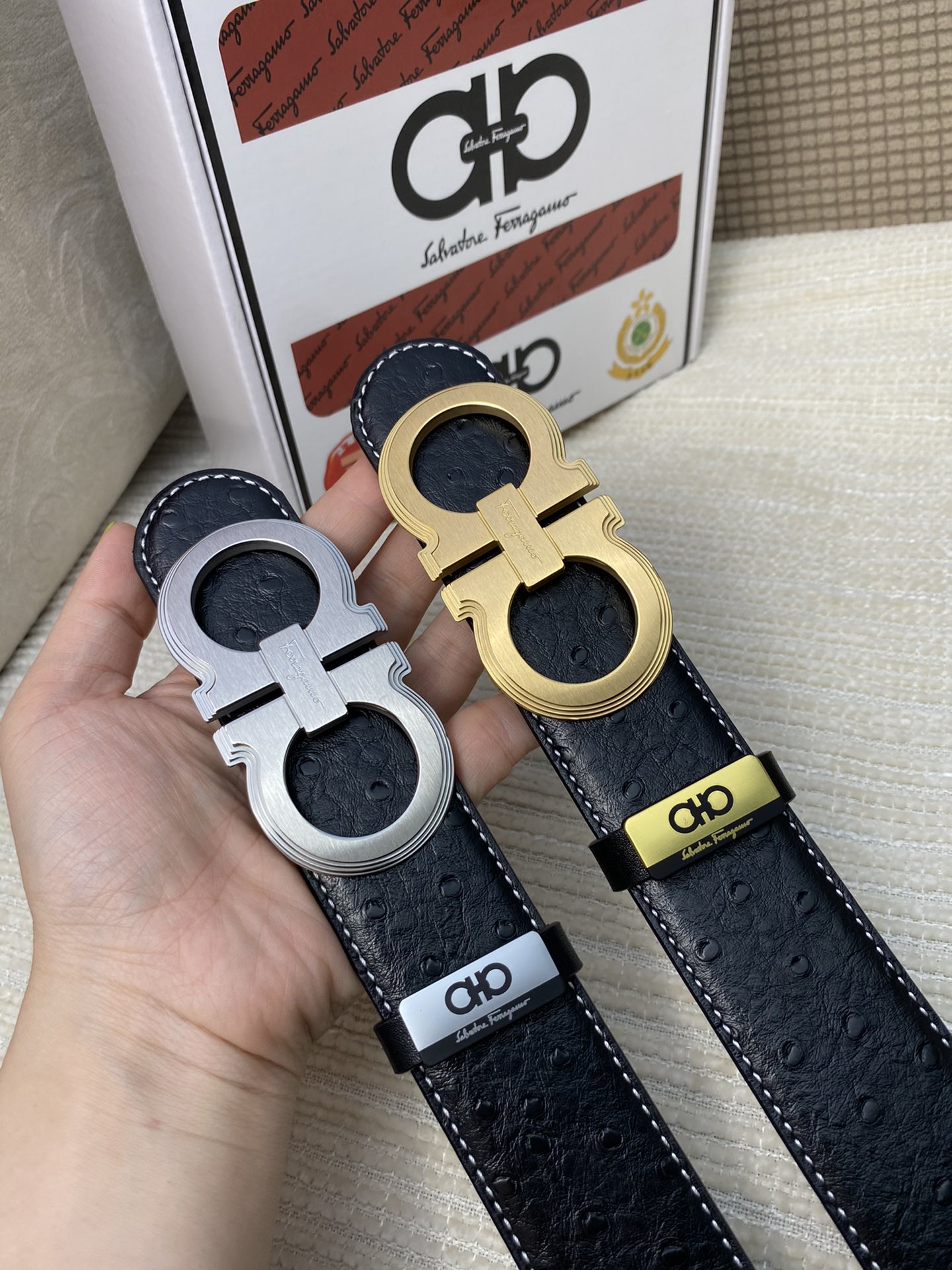 品名菲拉格幕原单皮带材质原单牛皮腰带