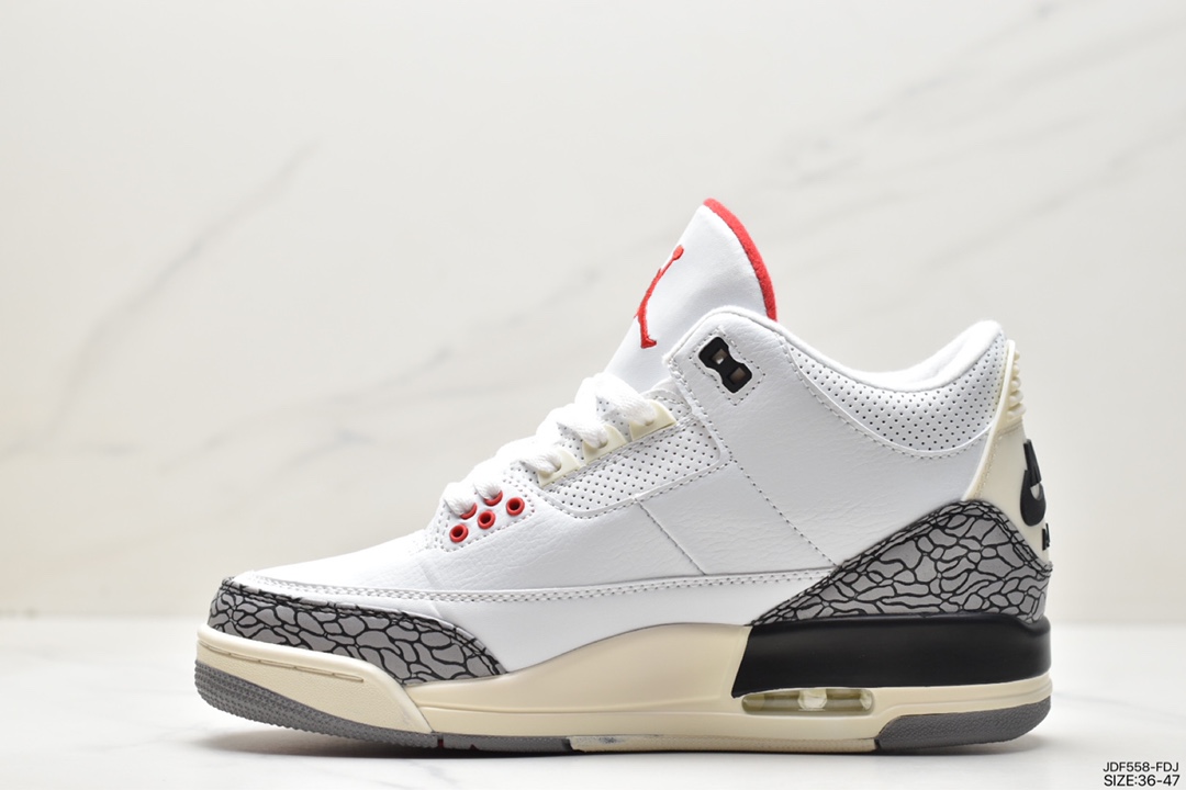 125 耐克Nike Air Jordan 3 RetroDesert Cement”迈克尔·乔丹AJ3代中帮篮球鞋 DN3707-100