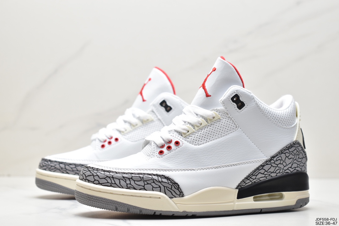 125 耐克Nike Air Jordan 3 RetroDesert Cement”迈克尔·乔丹AJ3代中帮篮球鞋 DN3707-100