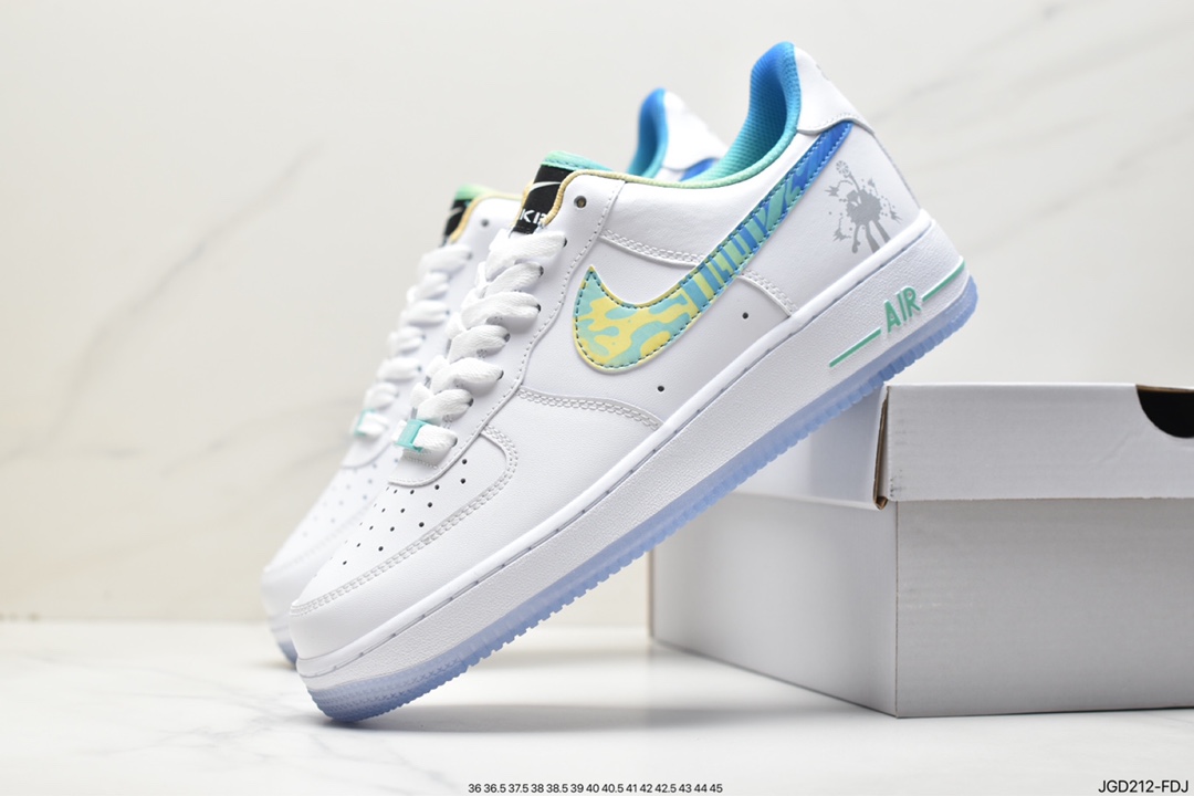 180 耐克Nike Air Force 1 Low 空军一号低帮百搭休闲运动板鞋 FB9128-100