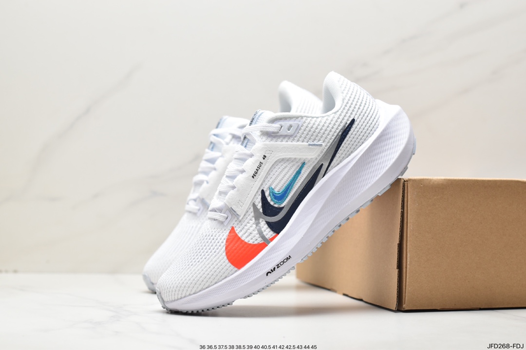 170 Nike Zoom Pegasus 40登月飞马40代 超轻网面透气跑步鞋 FB7179-100